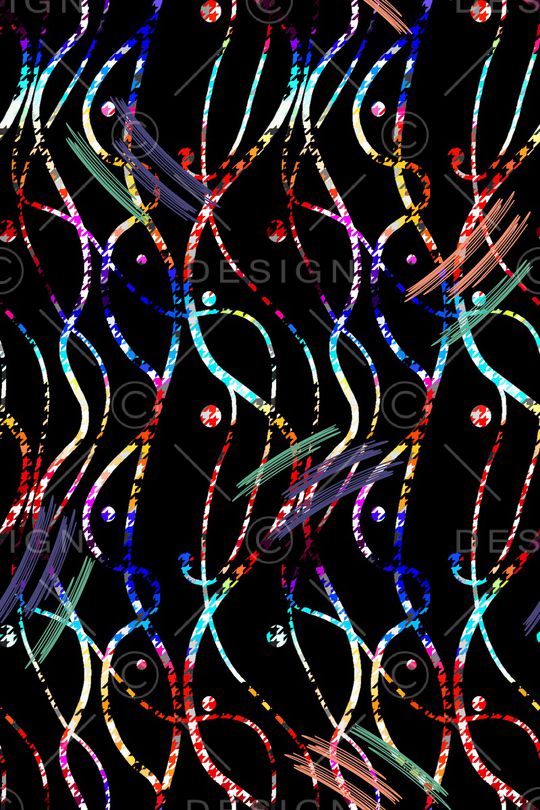 线条印花华亿平台图片