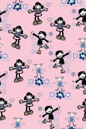 可爱印花华亿平台图片