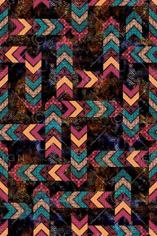 几何印花华亿平台图片