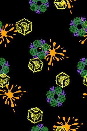 线条印花华亿平台图片