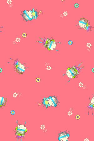 可爱印花华亿平台图片