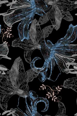 线条印花华亿平台图片