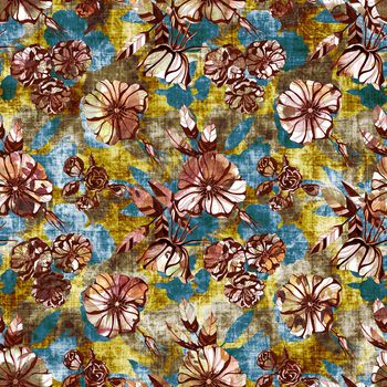 复古印花华亿平台图片