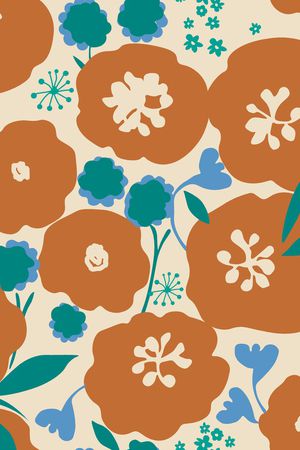 女装花卉印花华亿平台图片