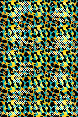 动物纹印花华亿平台图片