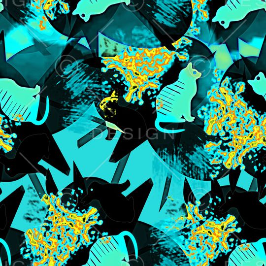 几何印花华亿平台图片