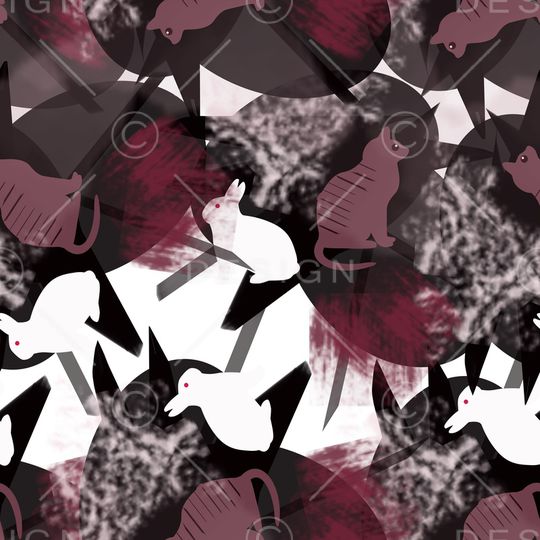 几何印花华亿平台图片