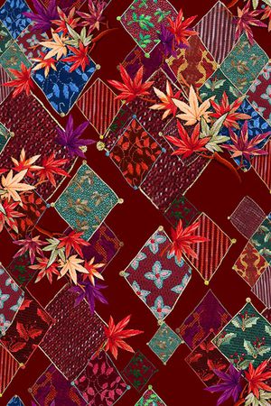 唐装印花华亿平台图片