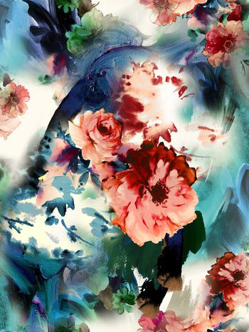 唐装印花华亿平台图片