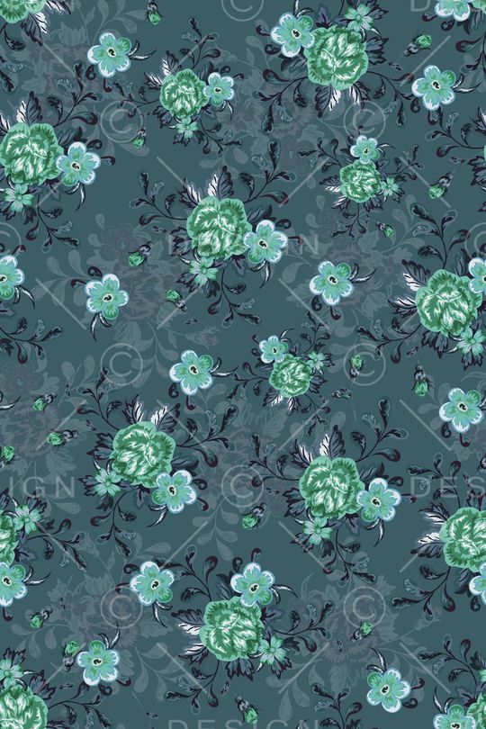 复古印花华亿平台图片