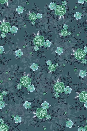 复古印花华亿平台图片