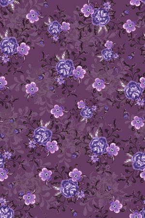 复古印花华亿平台图片