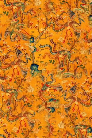 玉兰花印花华亿平台图片