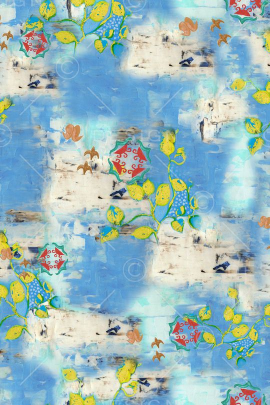 几何印花华亿平台图片