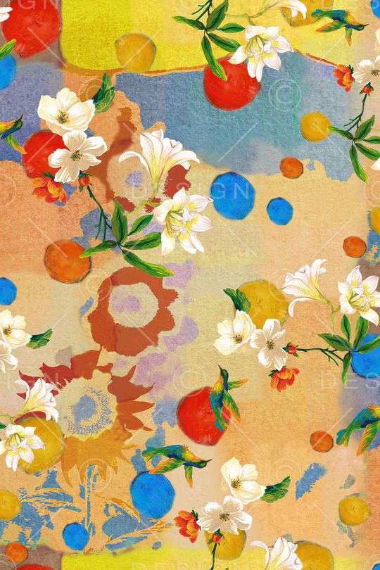 几何印花华亿平台图片