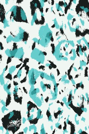 豹纹印花华亿平台图片