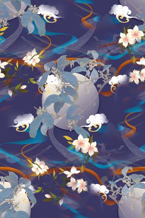 香云纱印花华亿平台图片