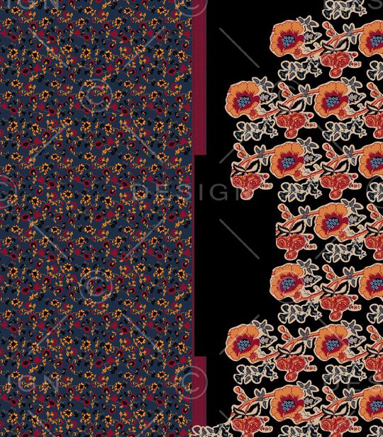 定位花印花华亿平台图片