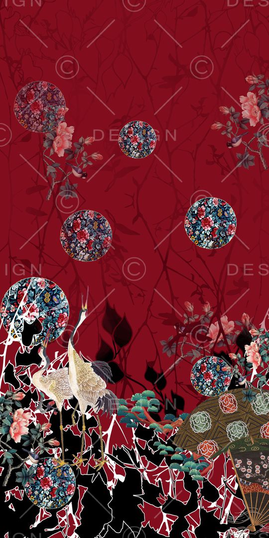 定位花印花华亿平台图片