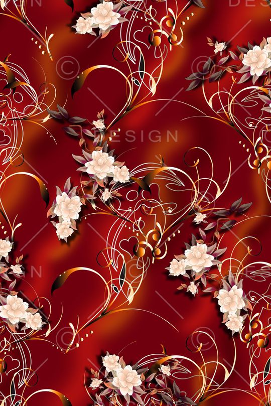 连衣裙印花华亿平台图片