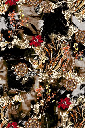 肌理印花华亿平台图片