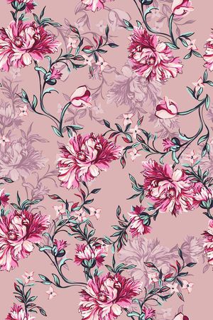 绿植树叶印花华亿平台图片