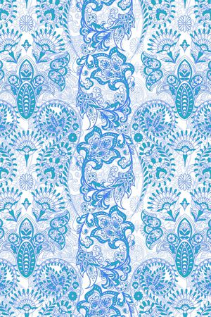 佩斯利印花华亿平台图片