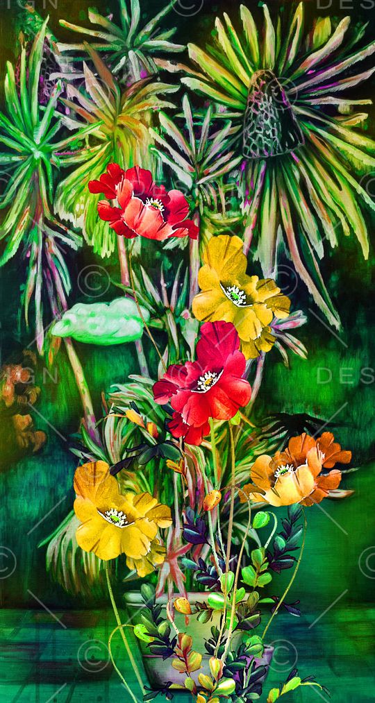 女装定位花印花华亿平台图片