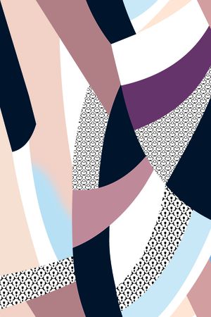 几何印花华亿平台图片