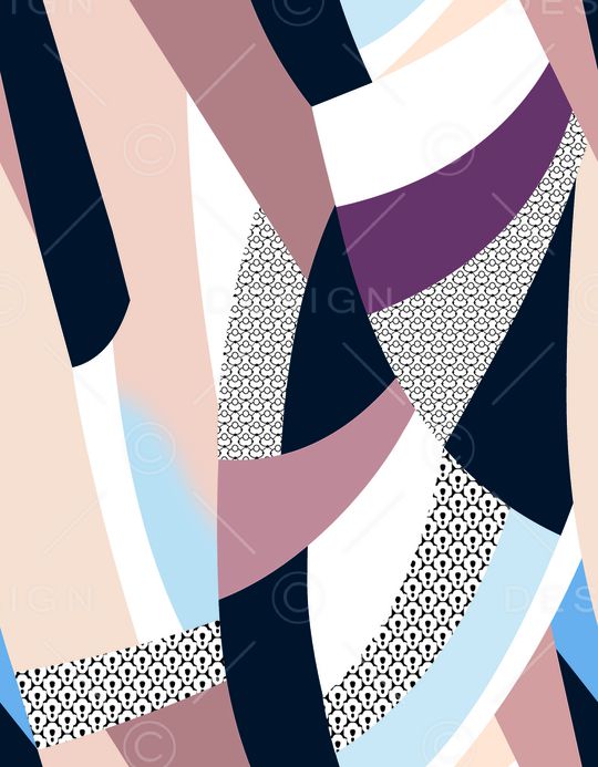 几何印花华亿平台图片