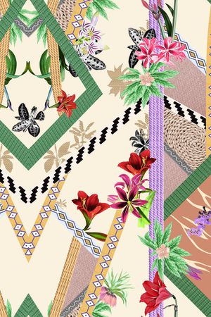 水彩印花华亿平台图片