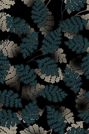 绿植树叶印花华亿平台图片