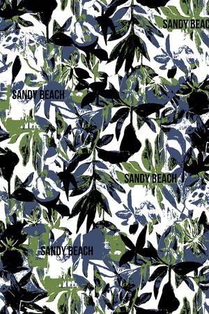 字母印花华亿平台图片