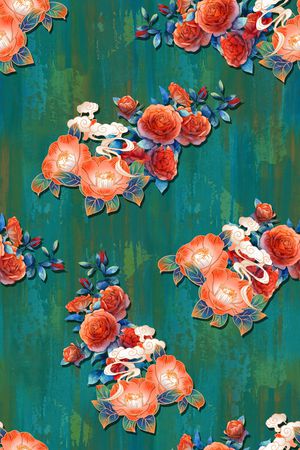 香云纱印花华亿平台图片