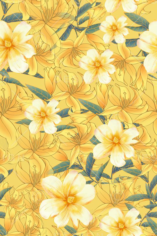 绿植树叶印花华亿平台图片