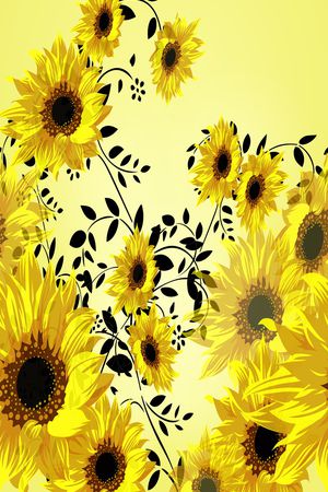 绿植树叶印花华亿平台图片