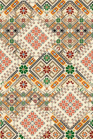 几何印花华亿平台图片