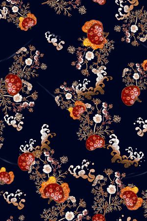 祥云印花华亿平台图片