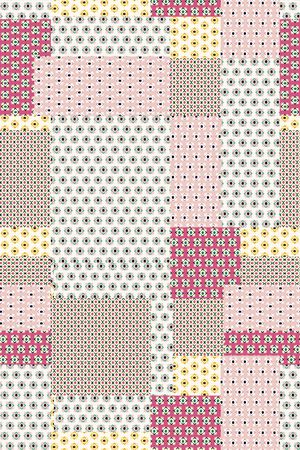 民族花卉印花华亿平台图片