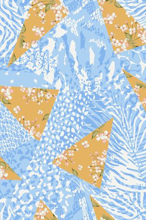 几何印花华亿平台图片