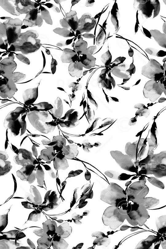 黑白华亿平台印花华亿平台图片