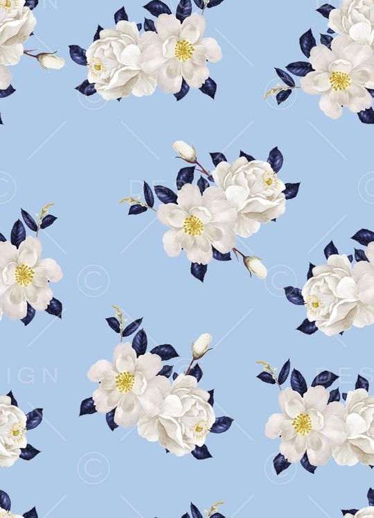 白花印花华亿平台图片