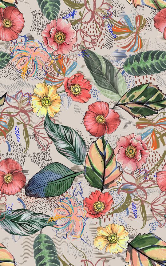 几何印花华亿平台图片