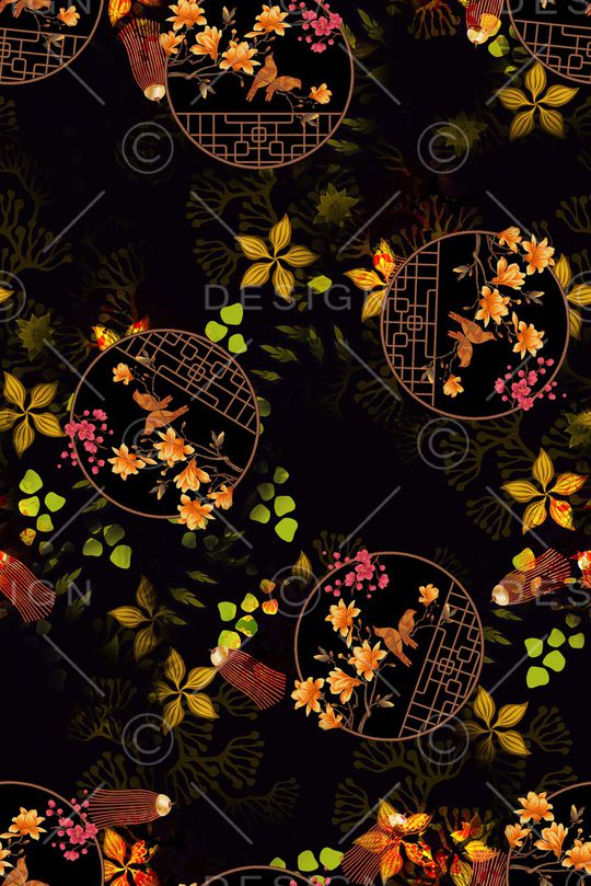 民族风印花华亿平台图片