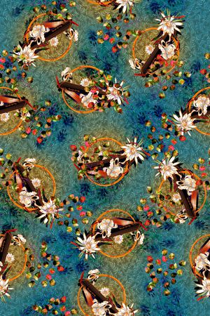 民族风印花华亿平台图片