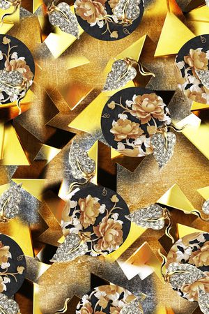 民族风印花华亿平台图片