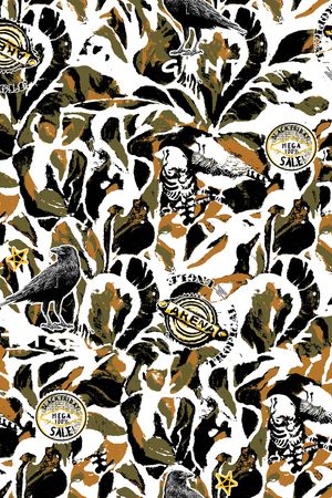 字母印花华亿平台图片