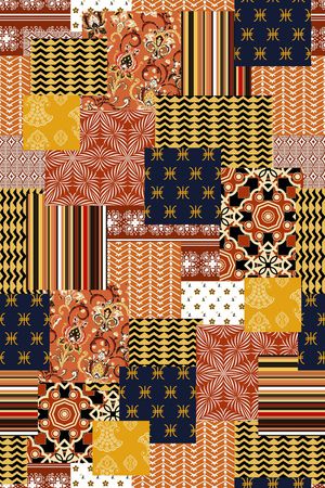 几何印花华亿平台图片