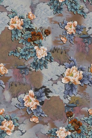 香云纱印花华亿平台图片