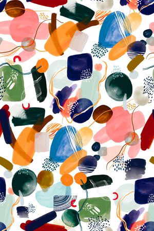 几何印花华亿平台图片